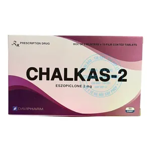 Thuốc Chalkas-2 điều trị rối loạn giấc ngủ, đặc biệt là chứng mất ngủ kéo dài