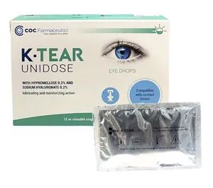 Dung dịch nhỏ mắt K-Tear Unidose dưỡng ẩm chăm sóc và bảo vệ mắt( hộp 30 ống )