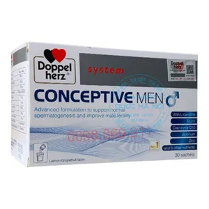 Viên uống Conceptive Men Doppel Herz hỗ trợ sức khoẻ sinh sản của nam giới