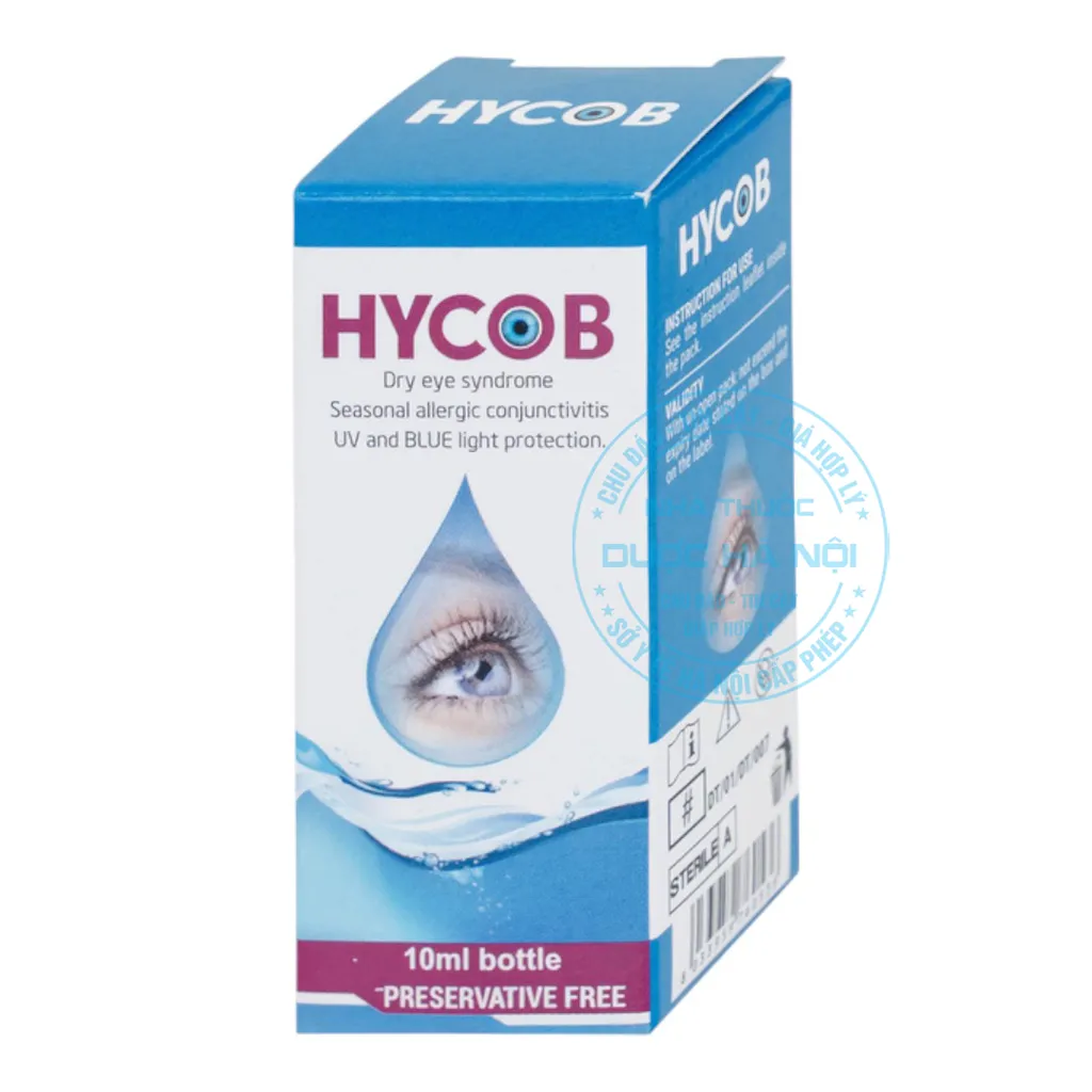 Nhỏ mắt Hycob 10ml