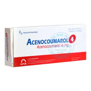 Thuốc Acenocoumarol 4 điều trị chống đông máu hiệu quả (Hộp 3vỉ x10viên)