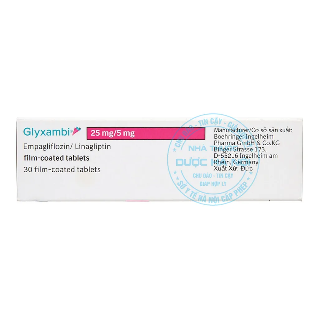 Thuốc Glyxambi 25mg/5mg