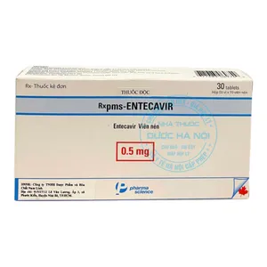 Thuốc Pms-Entecavir ức chế quá trình nhân lên của virus viêm gan B