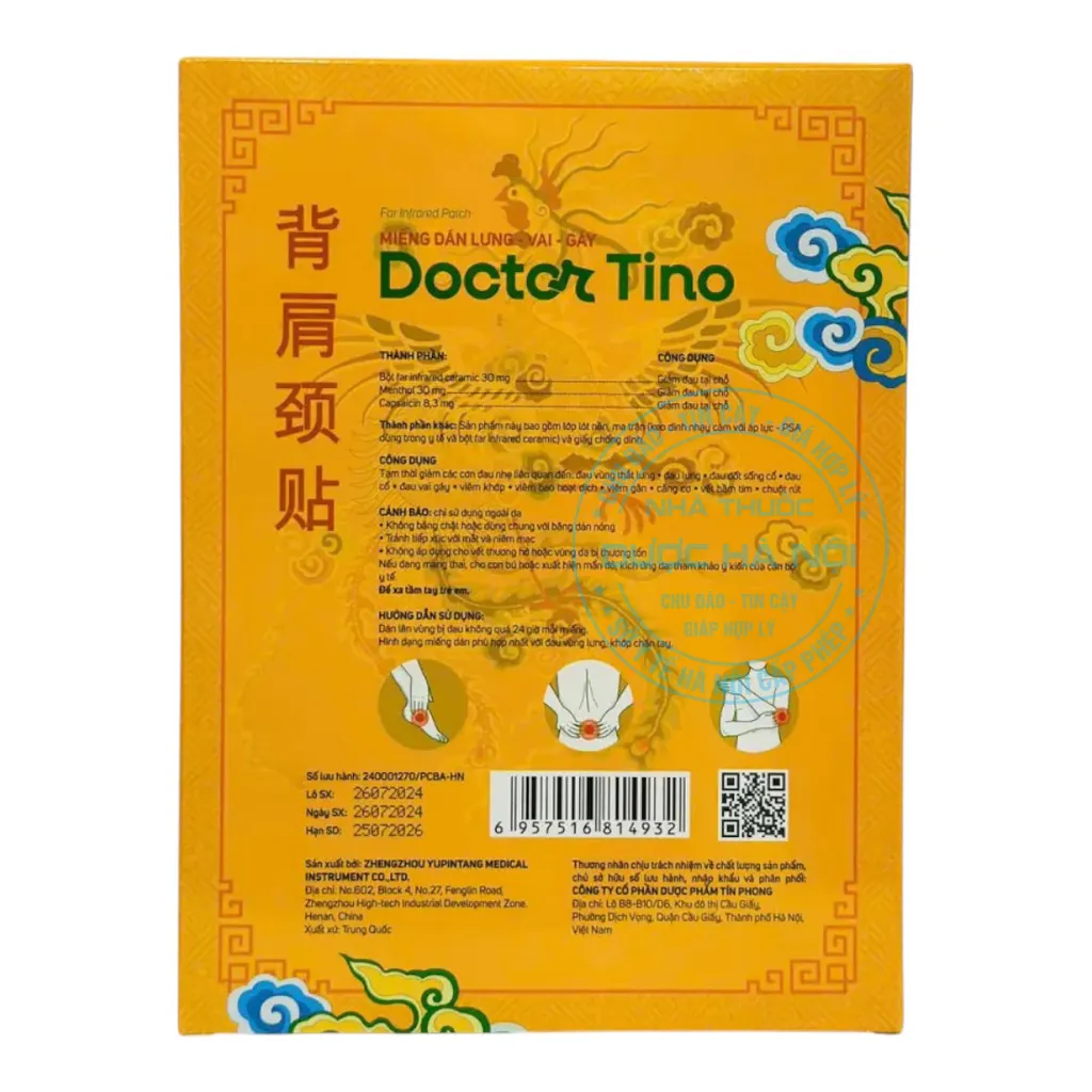 Miếng dán Doctor Tino