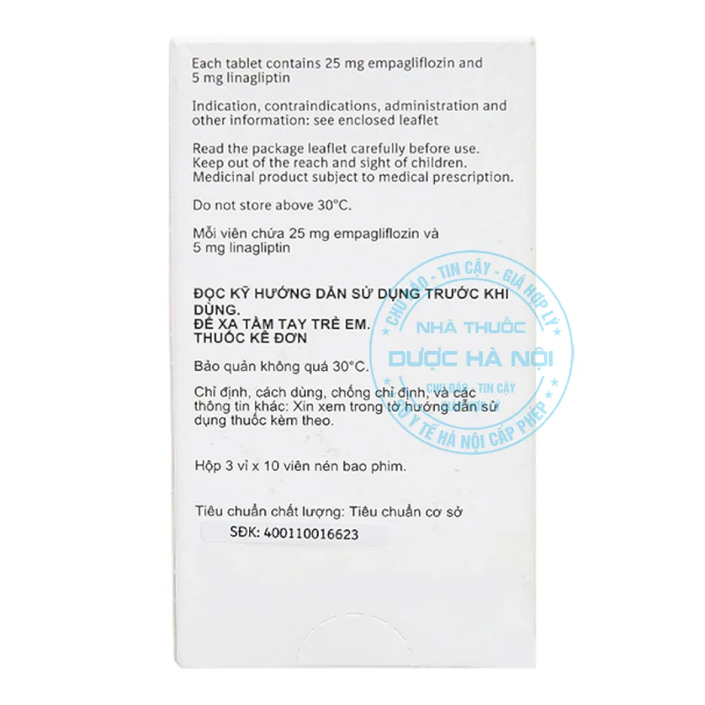 Thuốc Glyxambi 25mg/5mg