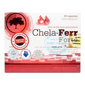 Viên uống Chela-Ferr Bio-Complex bổ sung sắt và axit folic an toàn, hiệu quả