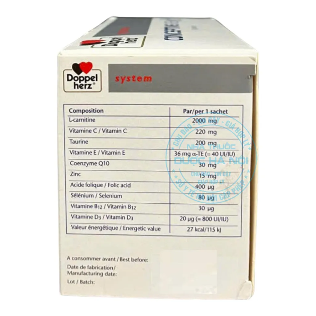 Bột uống Conceptive Men Doppel Herz