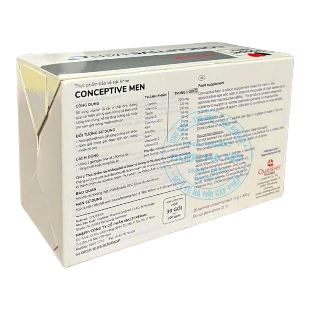 Bột uống Conceptive Men Doppel Herz