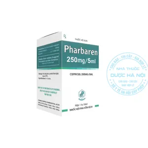 Thuốc Pharbaren 250mg/5ml điều trị nhiễm khuẩn (Lọ 50ml)