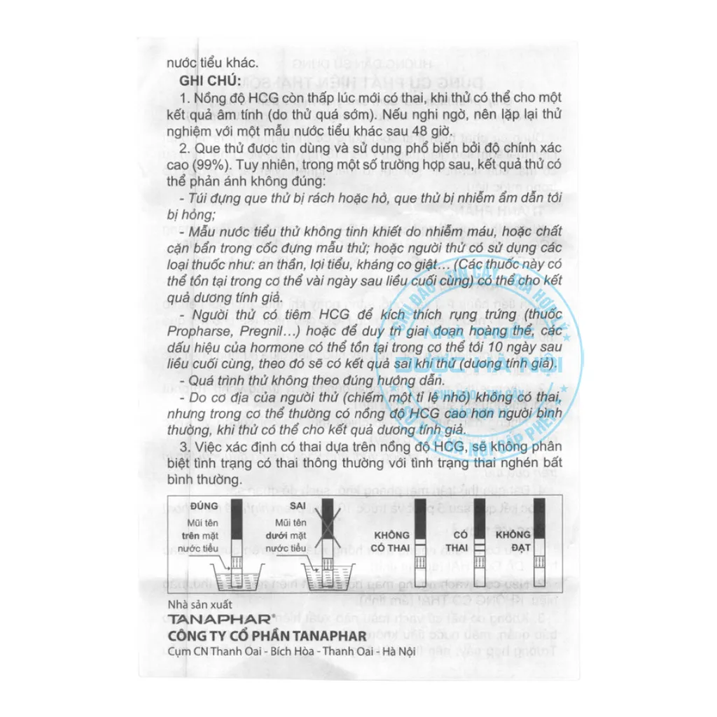 Que thử thai Chip-chips