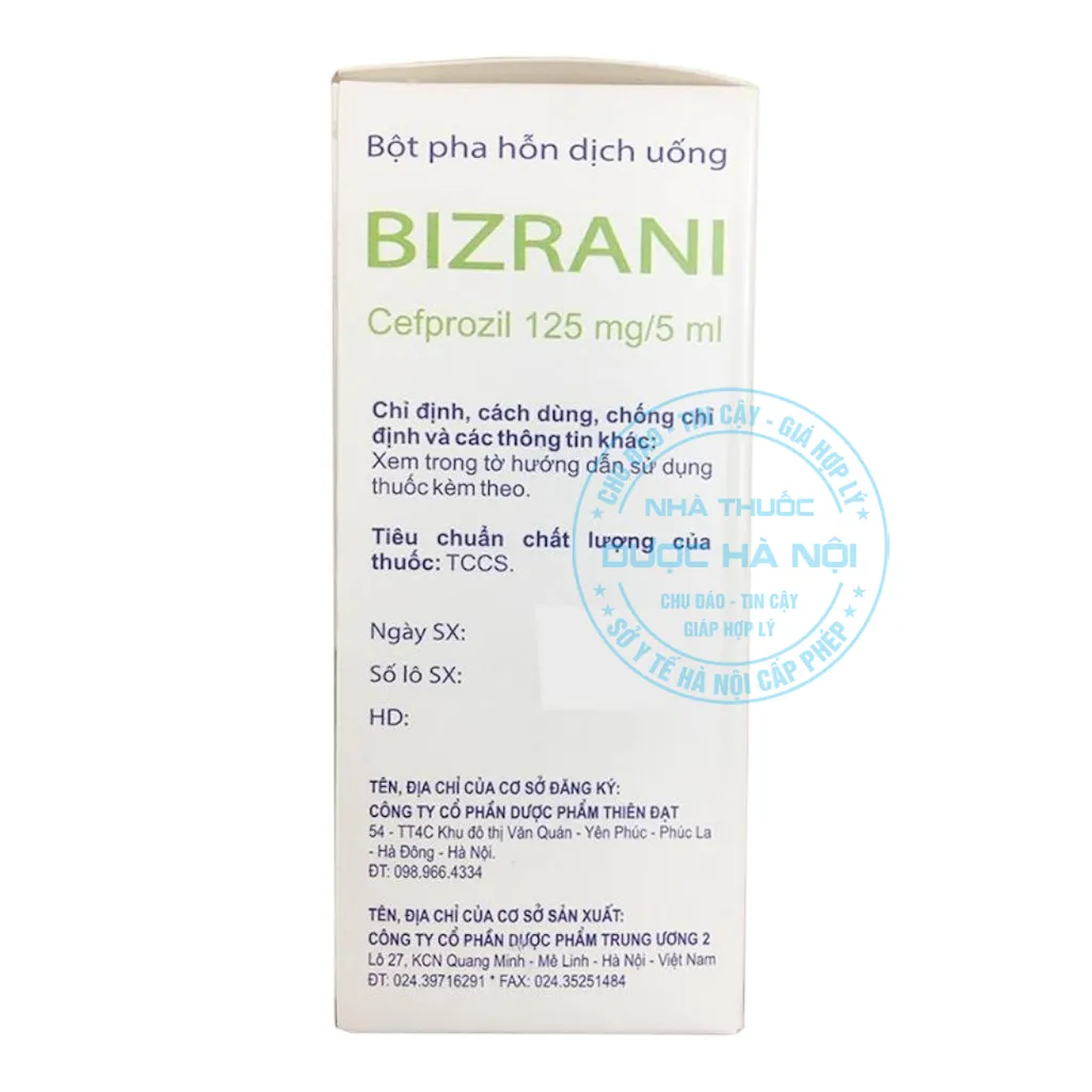 Thuốc Bizrani