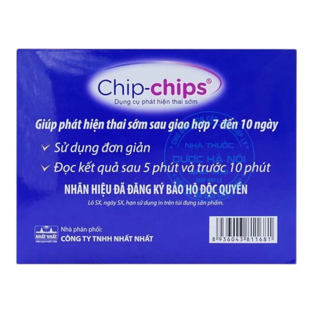 Que thử thai Chip-chips