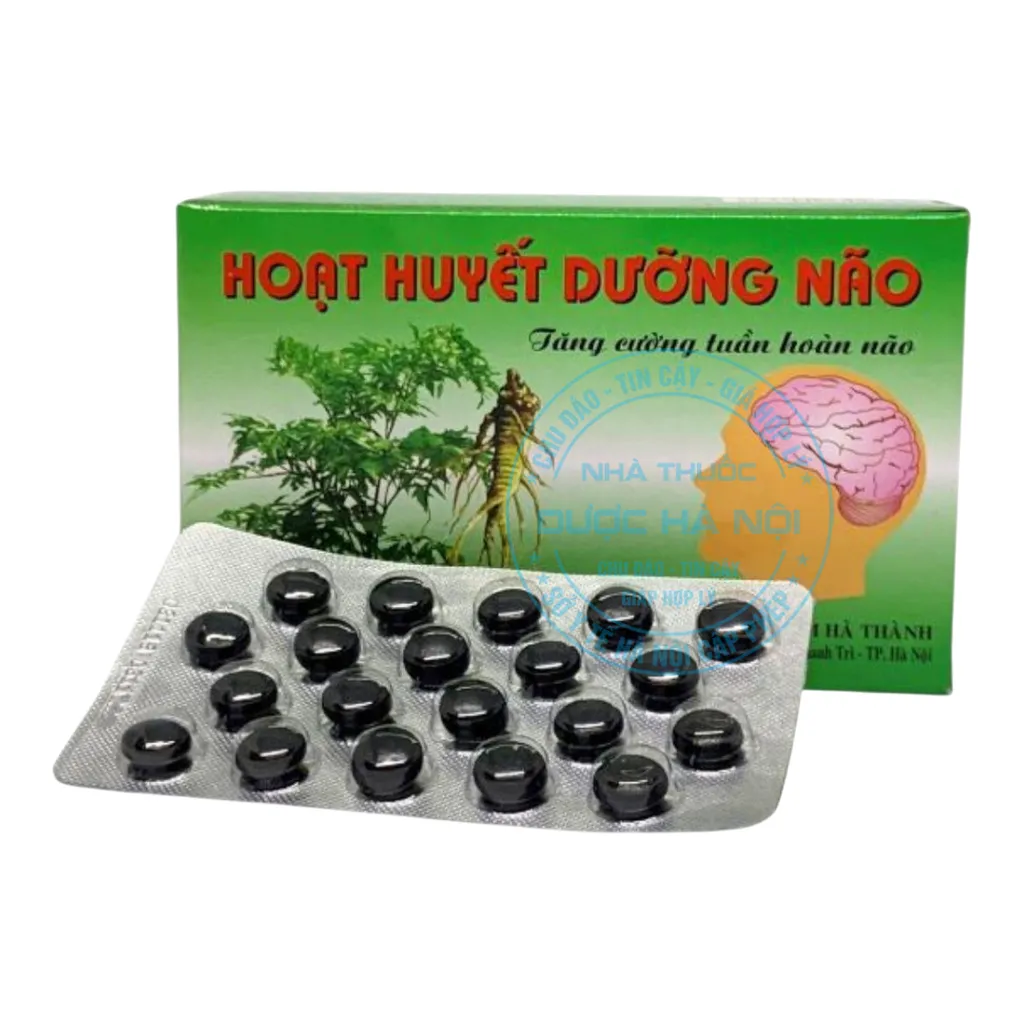 Viên uống Hoạt Huyết Dưỡng Não Hà Thành