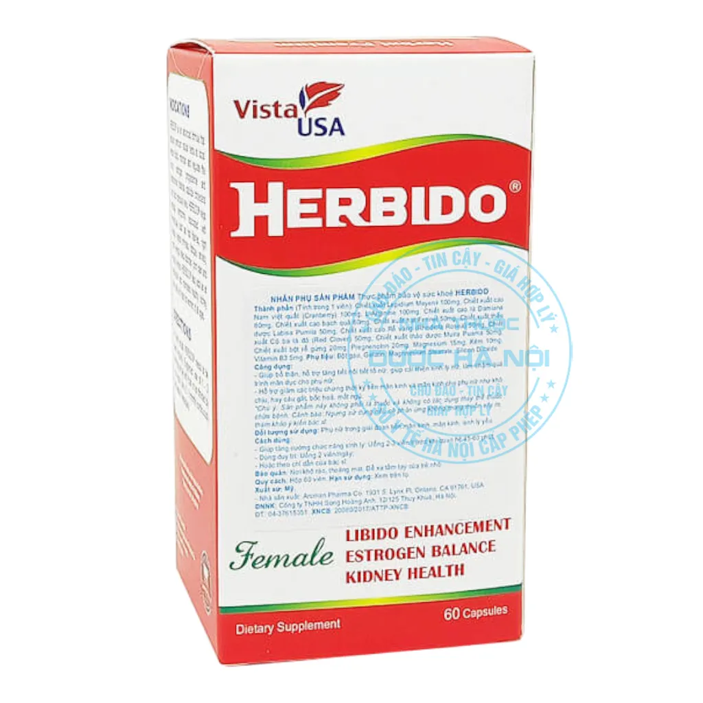 Viên uống Herbido