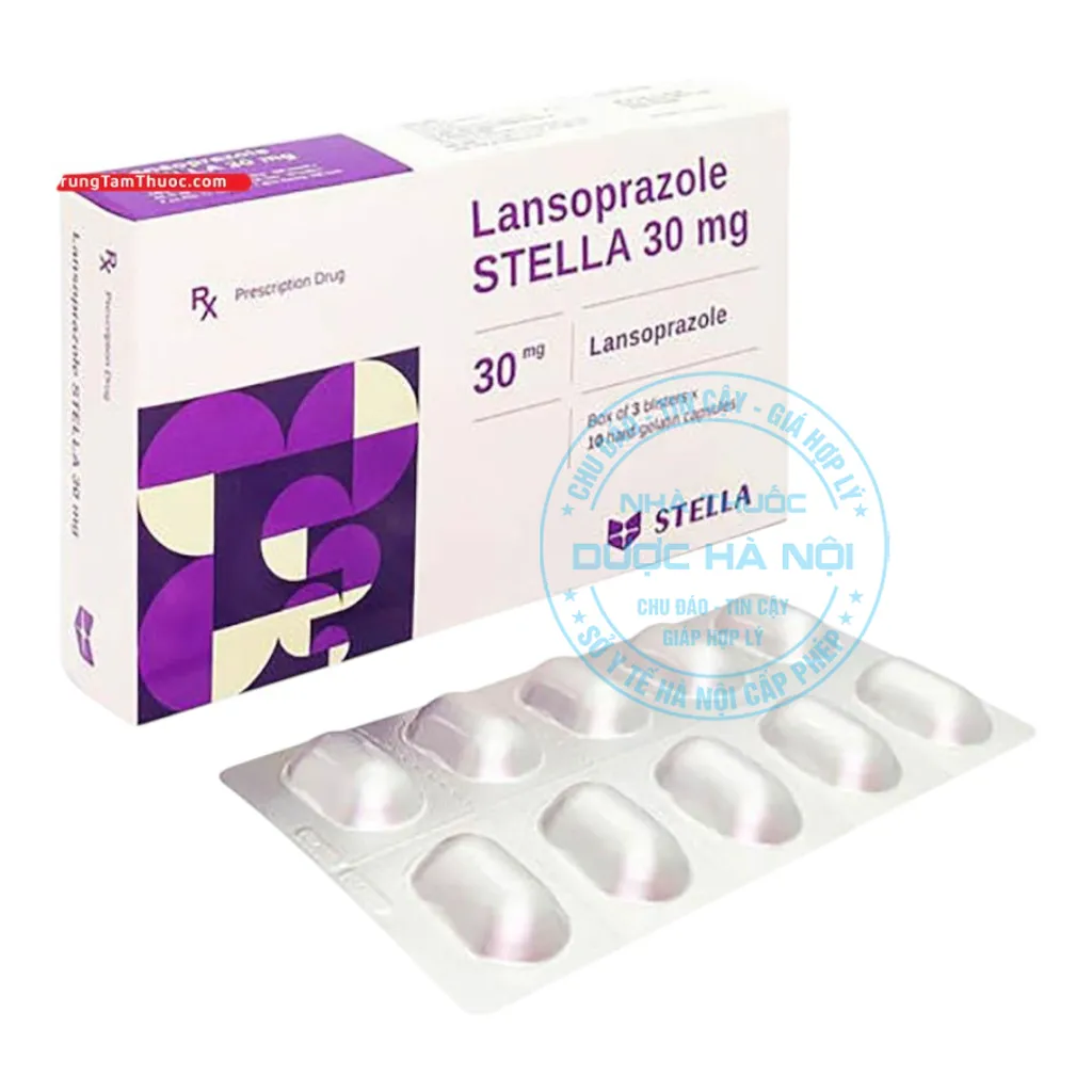 Thuốc Lansoprazole Stella 30mg