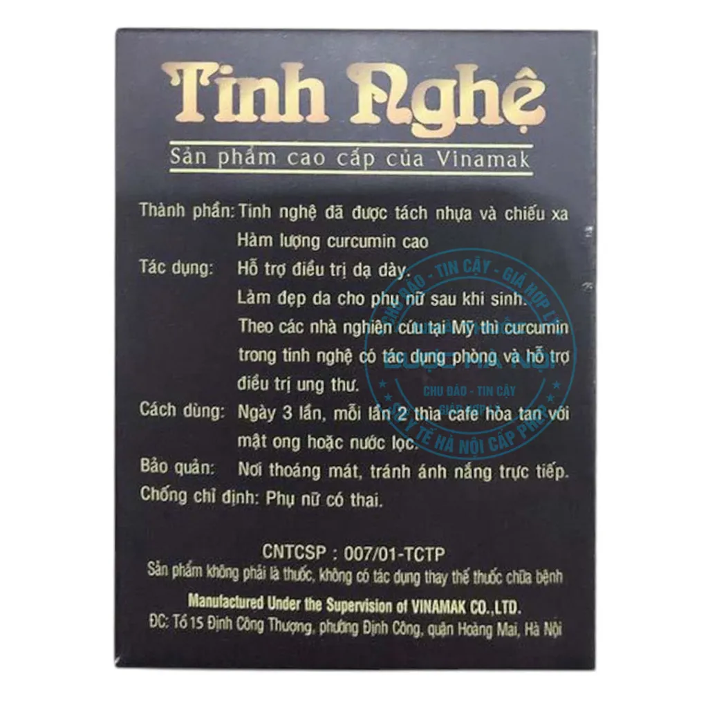 Tinh nghệ Vinamask