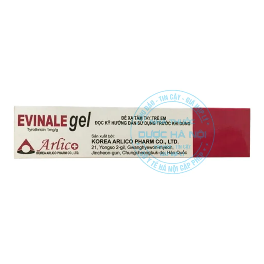 Thuốc Evinale Gel