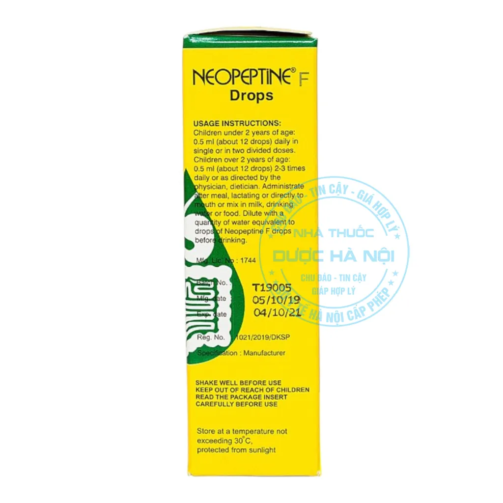Dung dịch uống Neopeptine F Drops