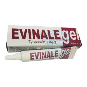 Thuốc Evinale Gel điều trị các vết thương nhỏ kèm nhiễm khuẩn ( tupe )