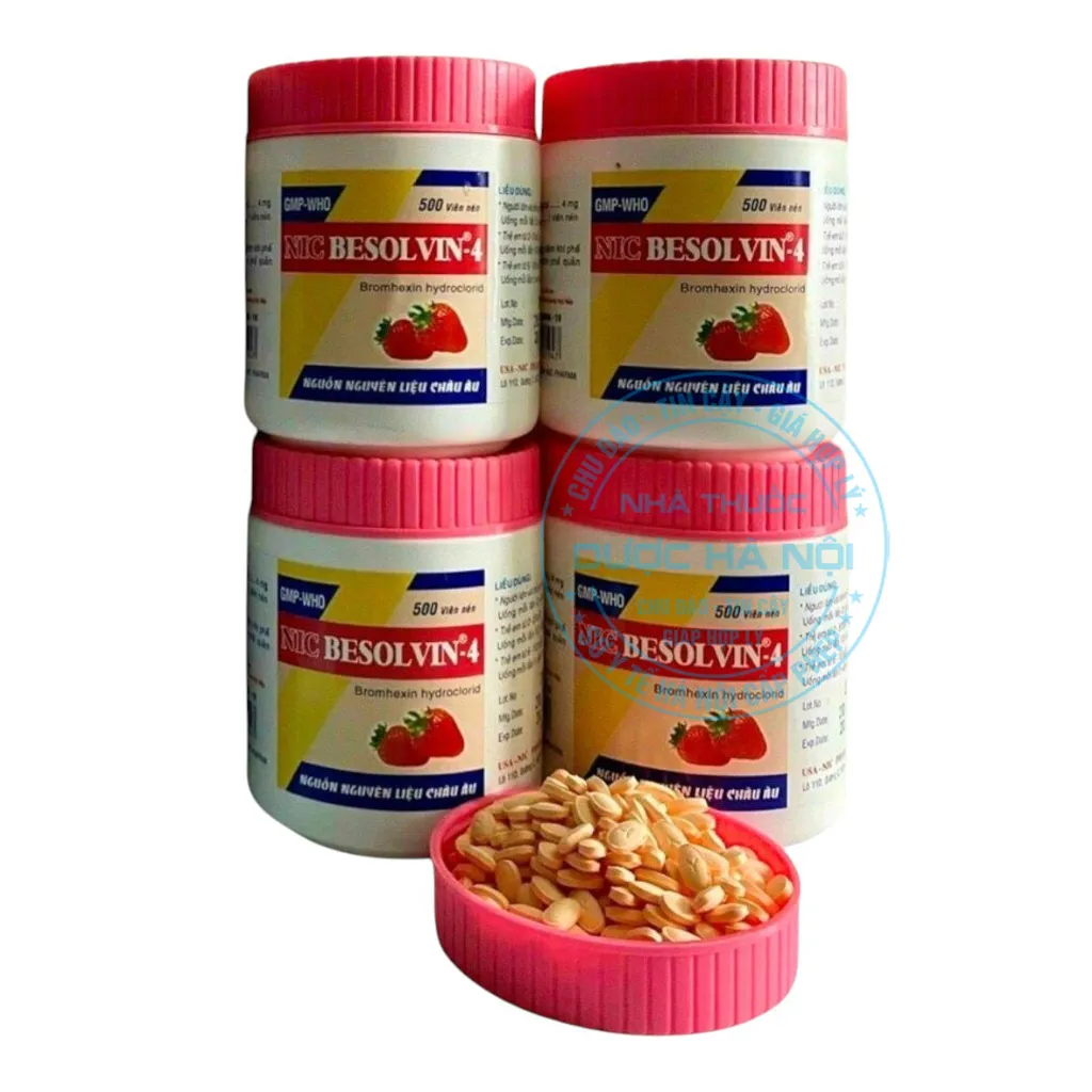 Thuốc Nic Besolvin 4mg