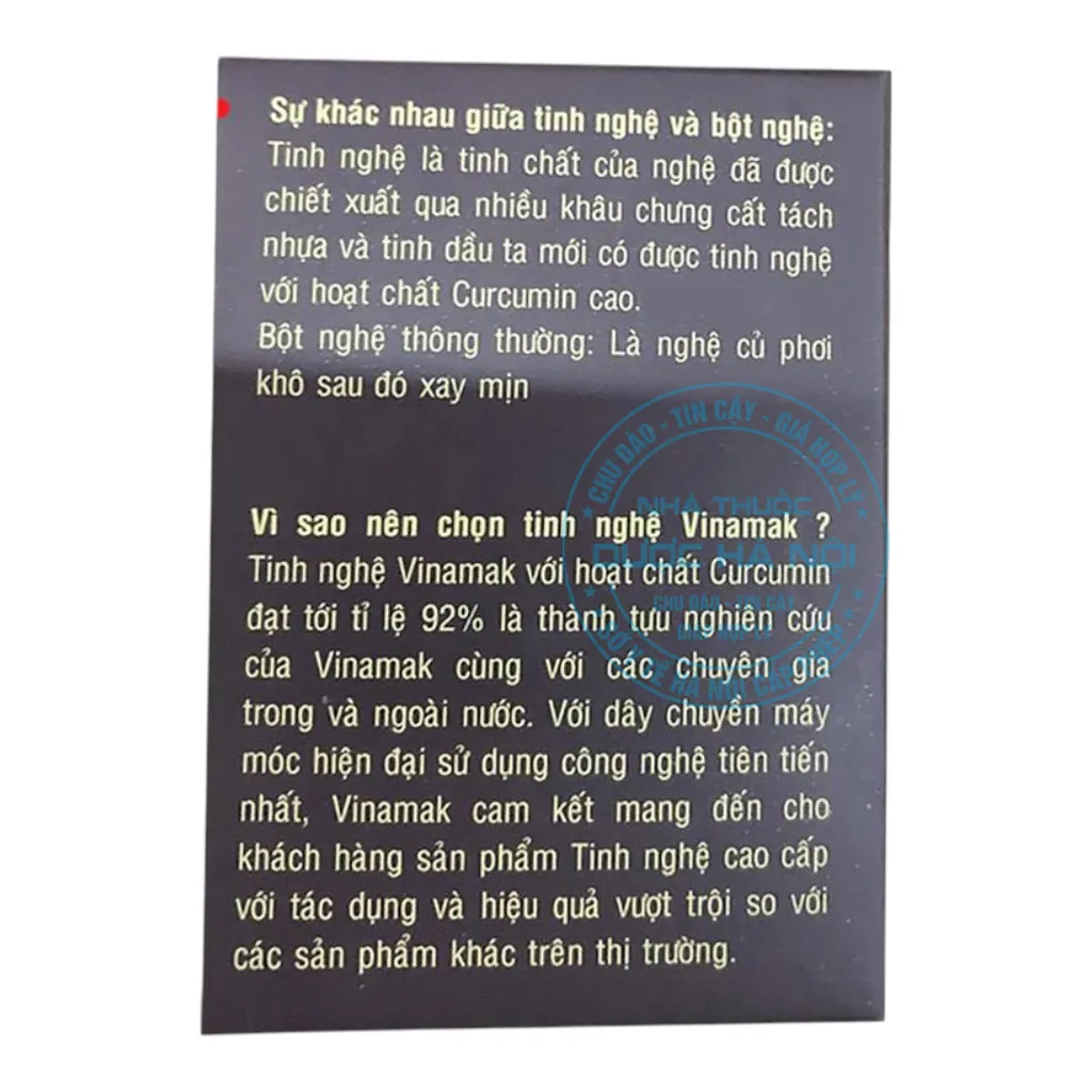 Tinh nghệ Vinamask