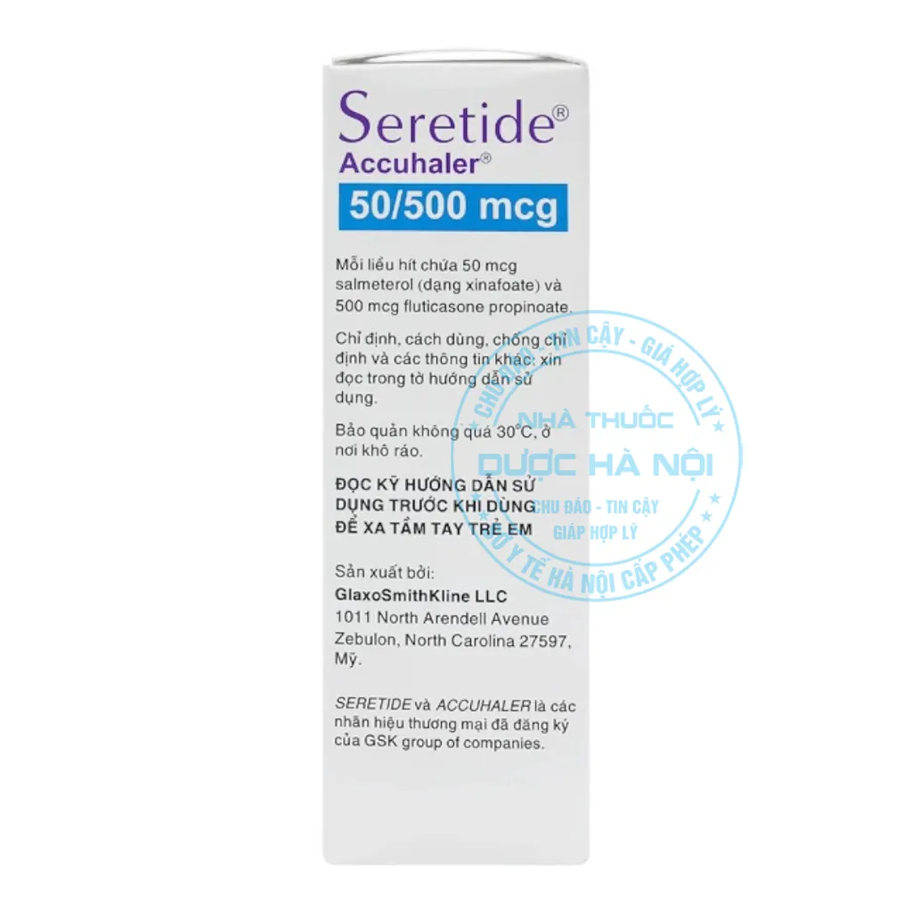 Thuốc Seretide 50/500mcg