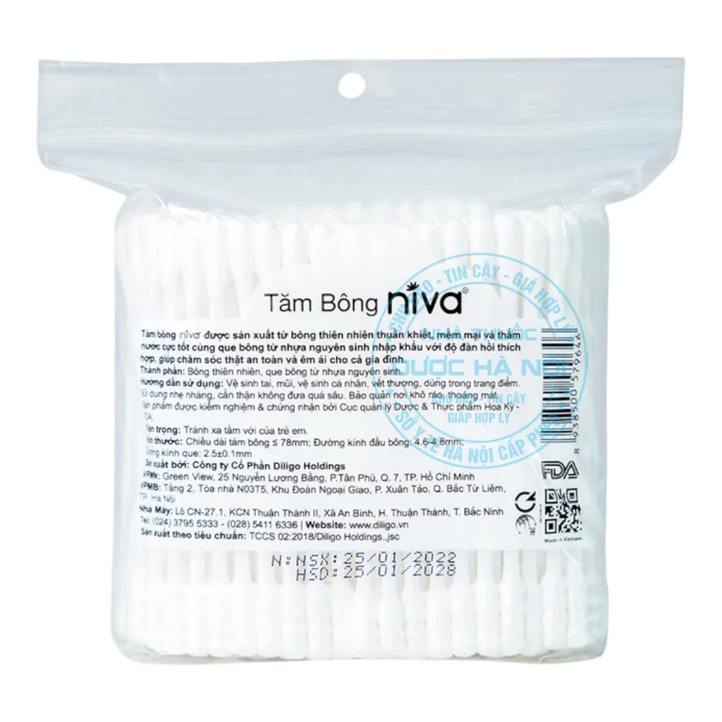 Tăm bông gỗ ValisaTăm bông gỗ Valisa