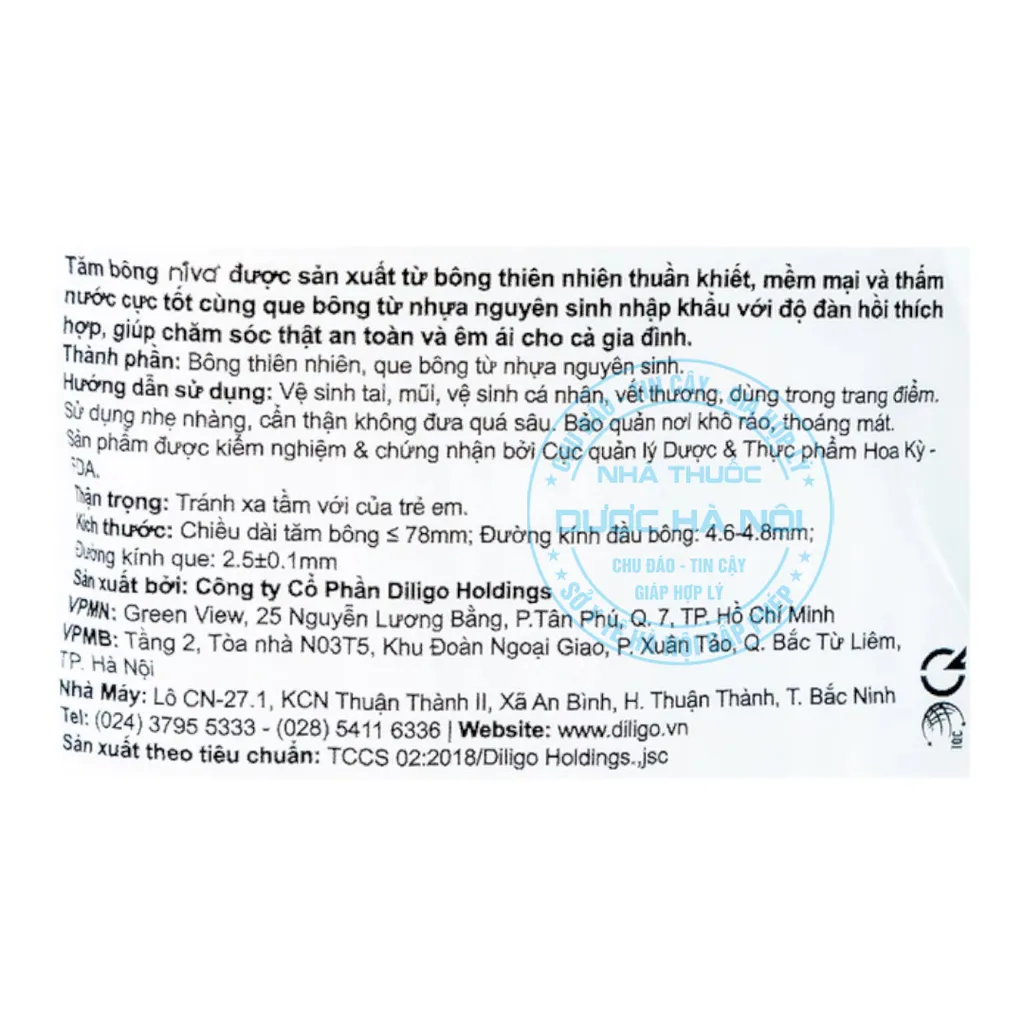 Tăm bông gỗ ValisaTăm bông gỗ Valisa