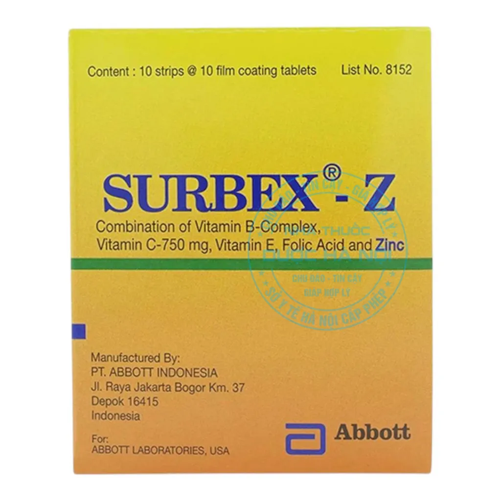Thuốc Surbex-Z