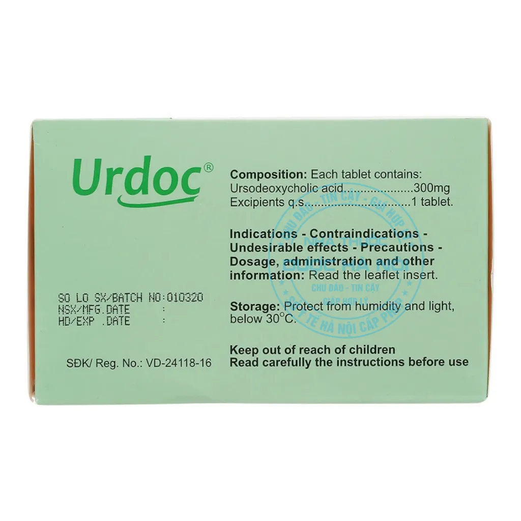 Thuốc Urdoc 300mg