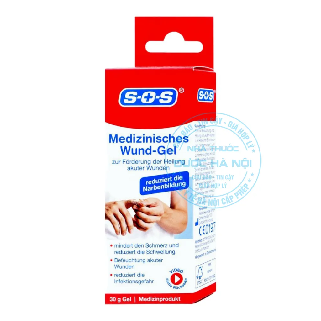 Gel SOS Medizinisches Wund-gel