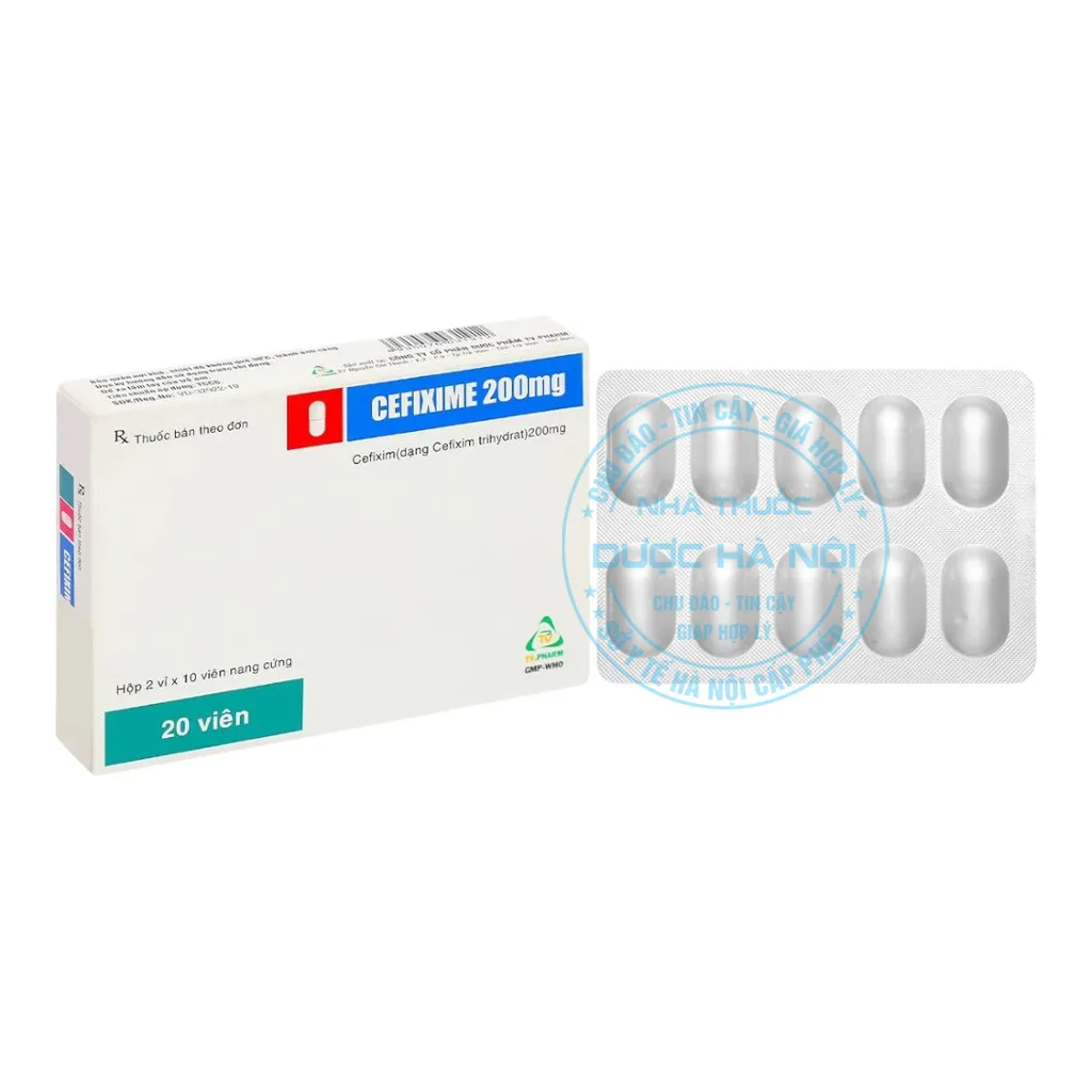 Thuốc Cefixim 200 VPC