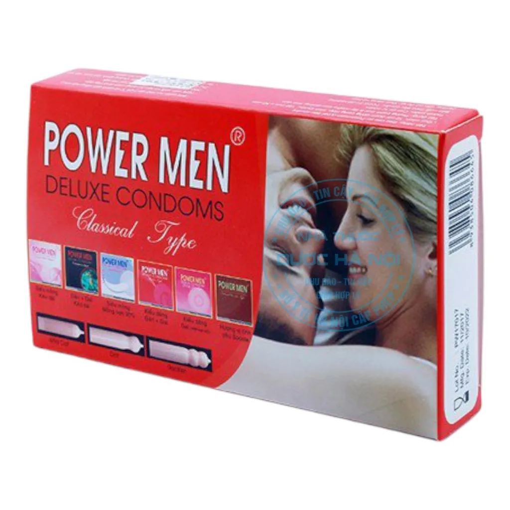 Bao cao su gia đình Power men
