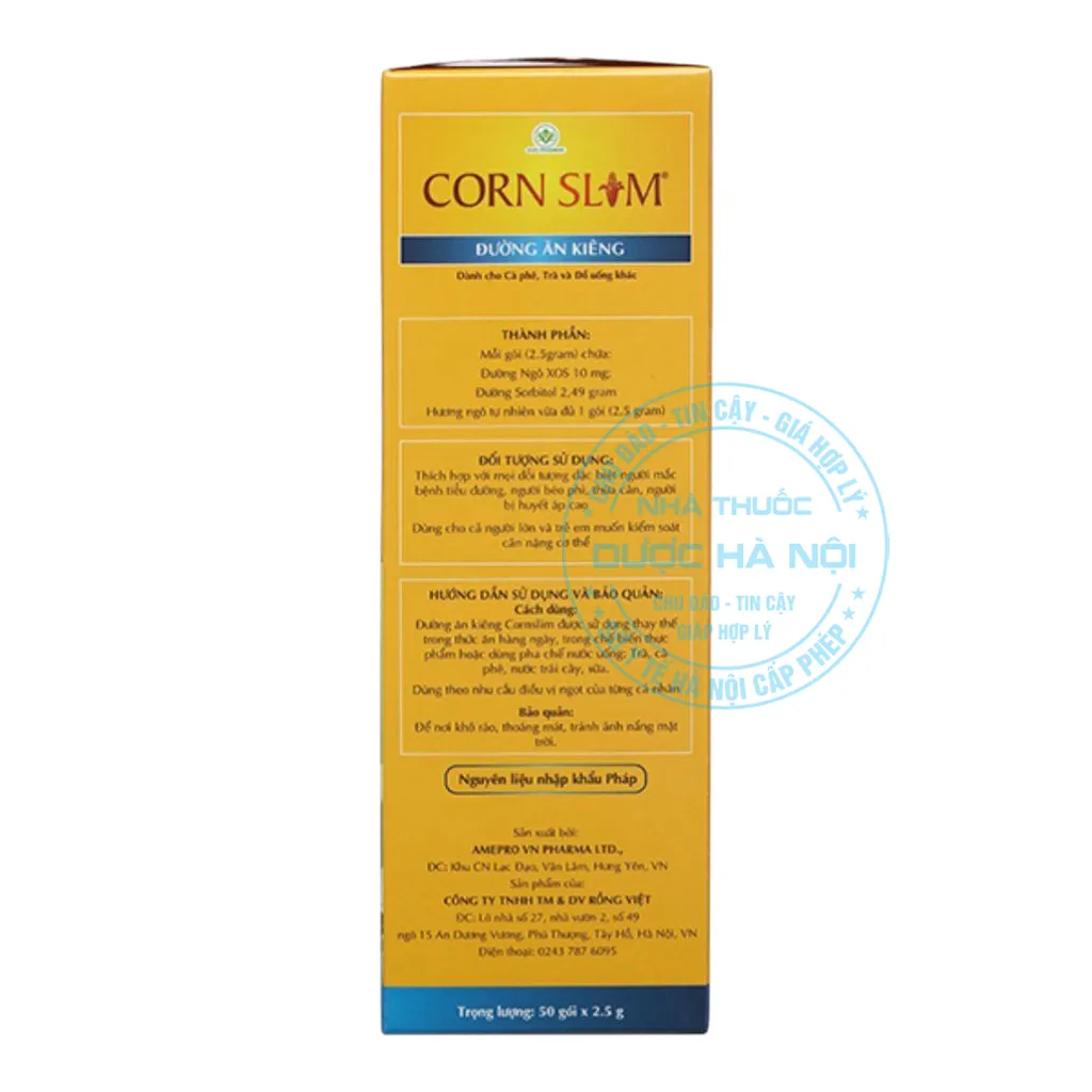 Đường ăn kiêng Corn Slim