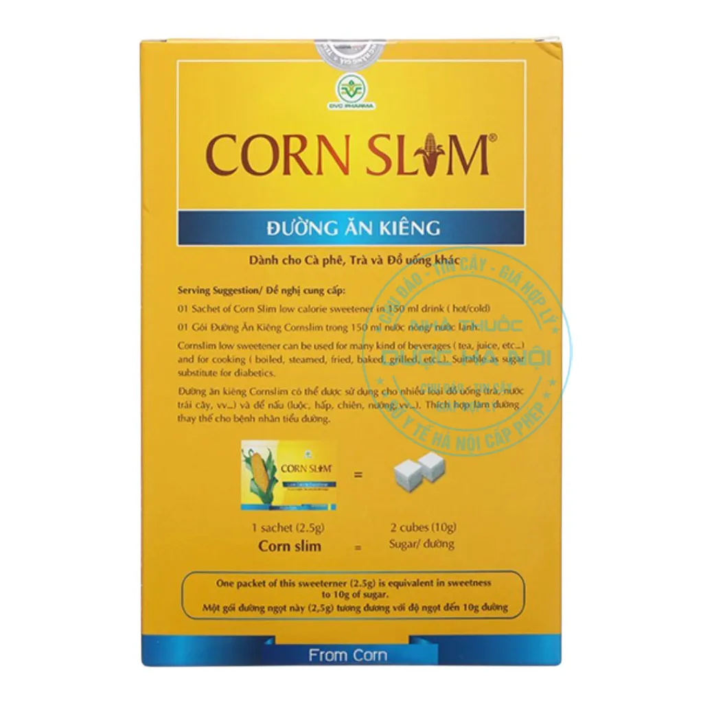 Đường ăn kiêng Corn Slim