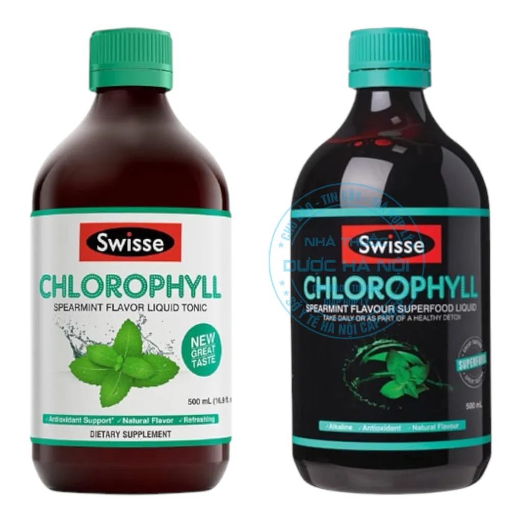 Nước diệp lục Swisse Chlorophyll