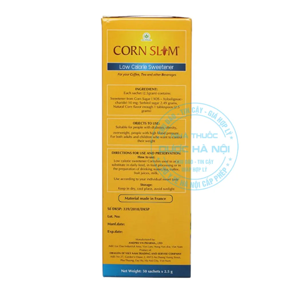 Đường ăn kiêng Corn Slim