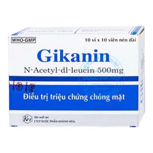Thuốc Gatanin 500mg điều trị các vấn đề về chóng mặt và rối loạn tiền đình(1 Hộp x 20 viên)