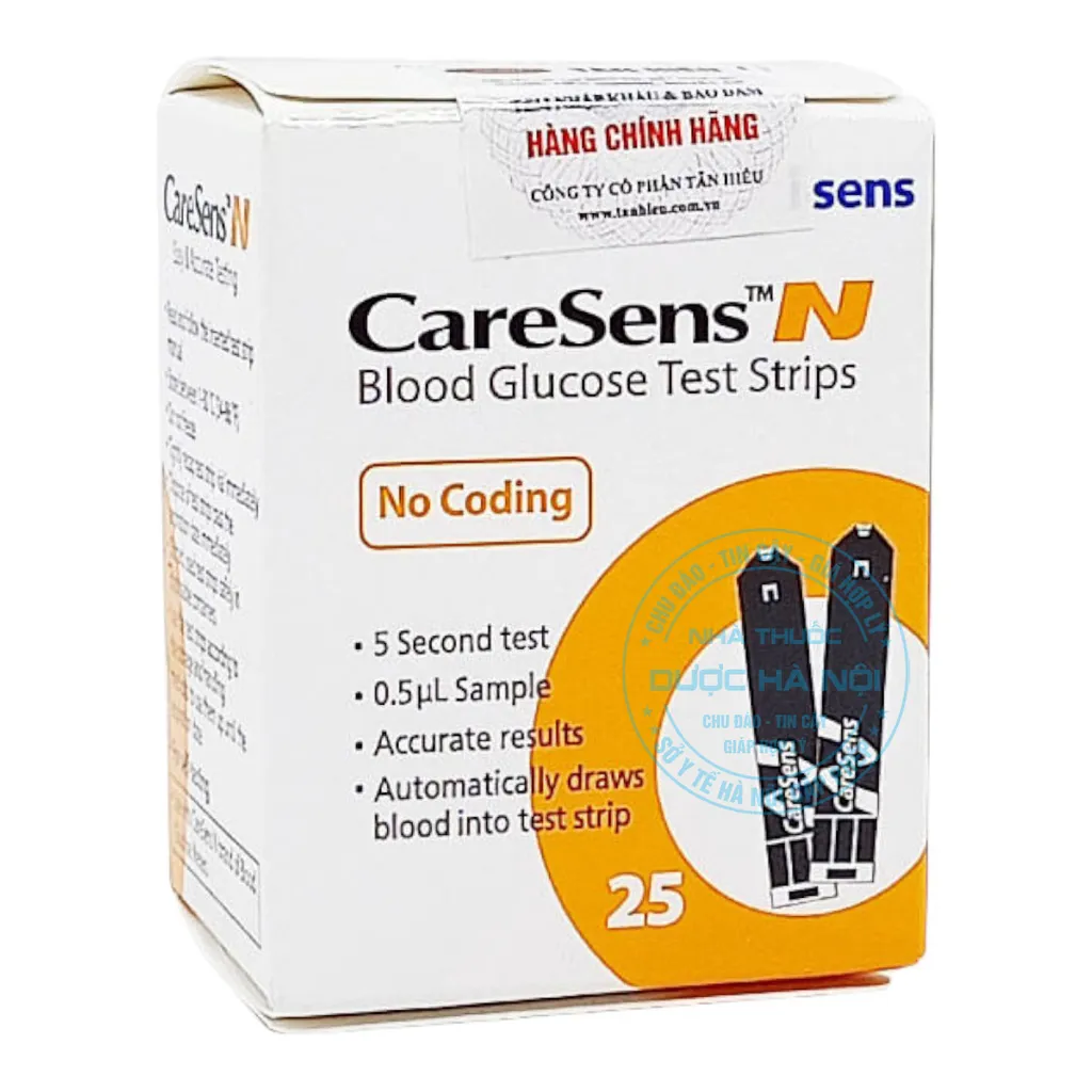 Que thử đường huyết CareSens N