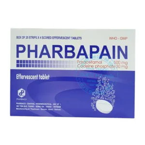 Thuốc Pharbapain điều trị hiệu quả đau mãn tính đến cấp tính(1 Hộp x 10 Vỉ x 4 Viên)