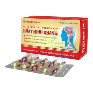 Viên uống Nhất Minh Khang cải thiện tuần hoàn não, giảm các biểu hiện của thiểu năng tuần hoàn