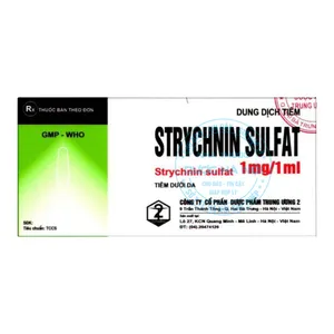 Thuốc Strychnin Sulfat 1mg/1ml Dopharma hỗ trợ điều trị các rối loạn thần kinh và cơ