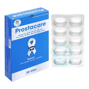Viên uống Prostacare hỗ trợ điều trị các triệu chứng liên quan đến tuyến tiền liệt