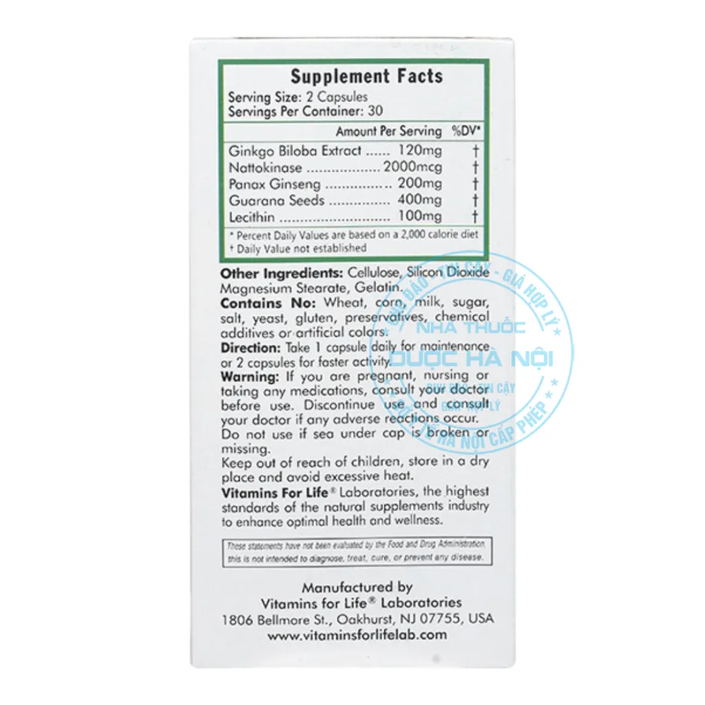 Viên uống Ultra Memore Plus