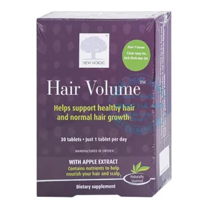 Viên uống Hair Volume kích thích mọc tóc, giảm gãy rụng ( 1 Hộp x 30 viên)