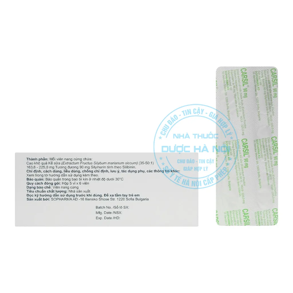 Thuốc Carsil 90mg