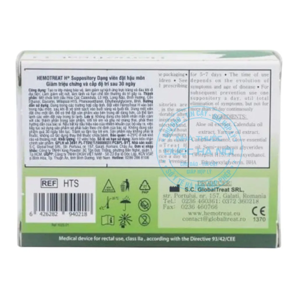 Viên đặt HemoTreat H