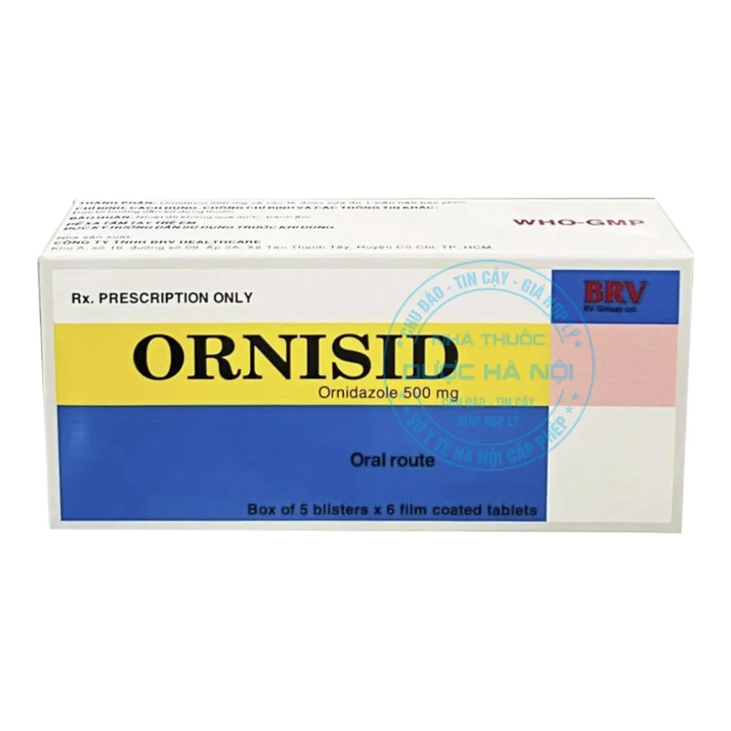Thuốc Ornisid 500mg