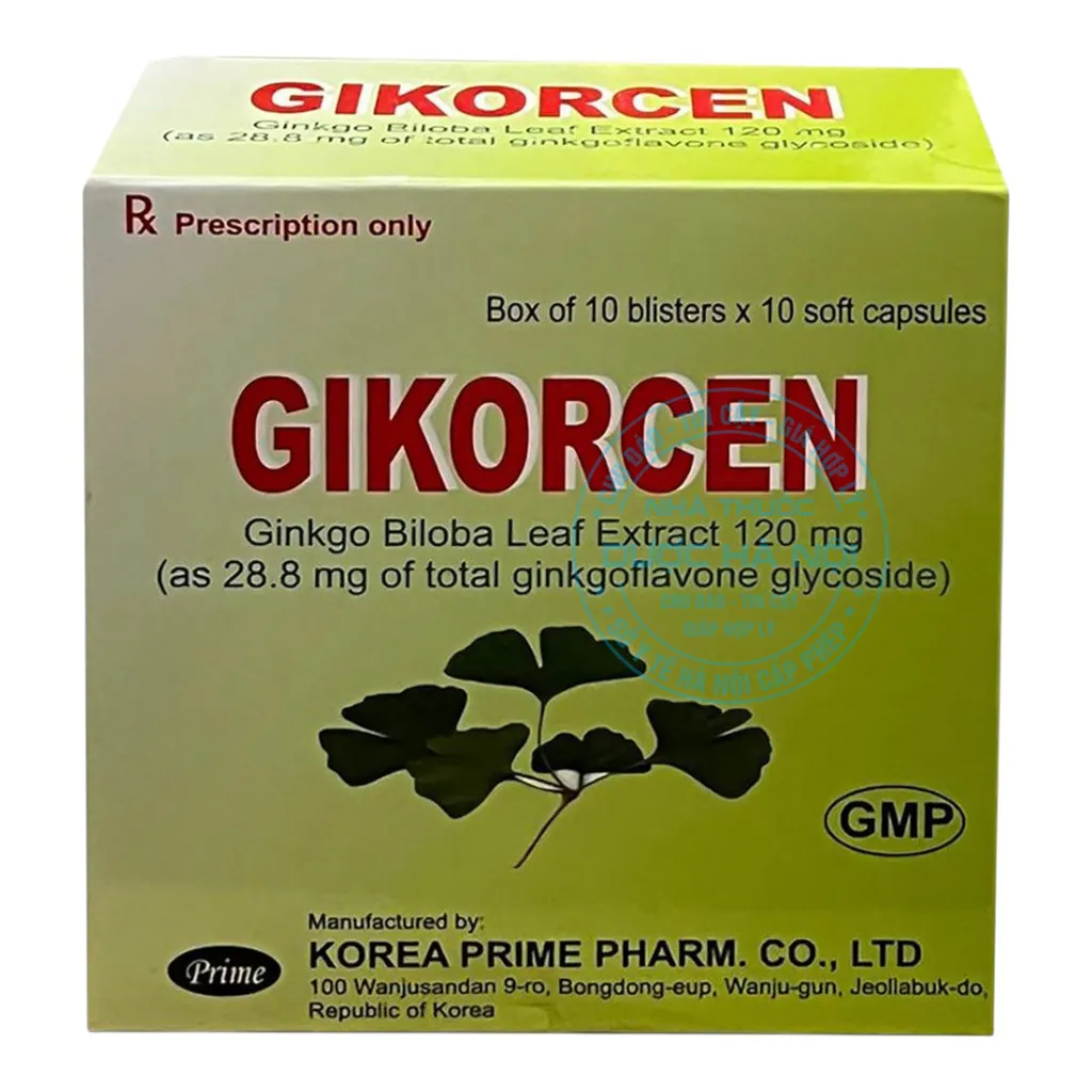Thuốc Gikorcen 120mg