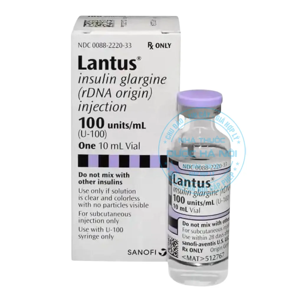 Thuốc tiêm Lantus 100units/ml